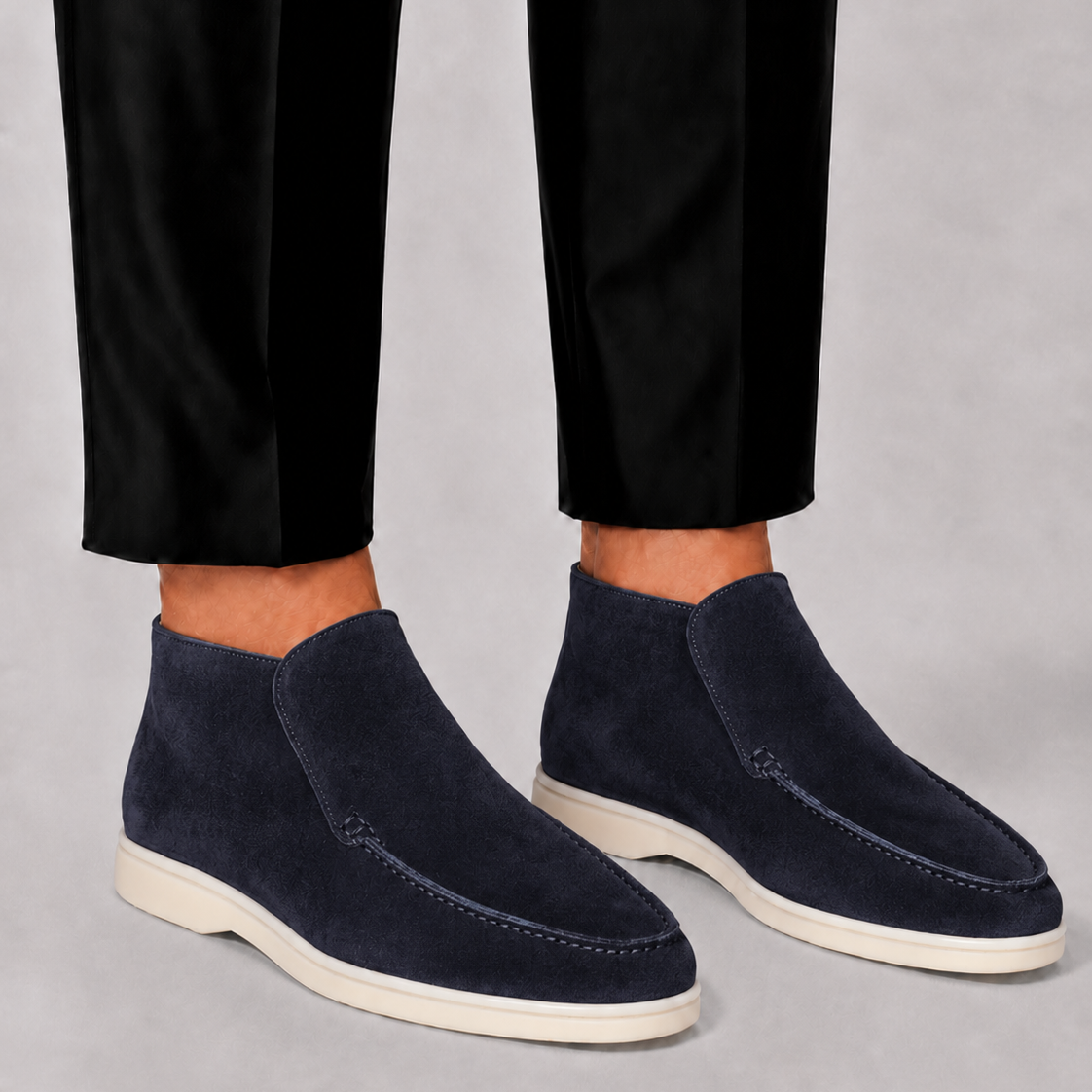 HARRINGTON OXFORD | MEN’S HIGH-TOP LEATHER LOAFERS FOR MEN