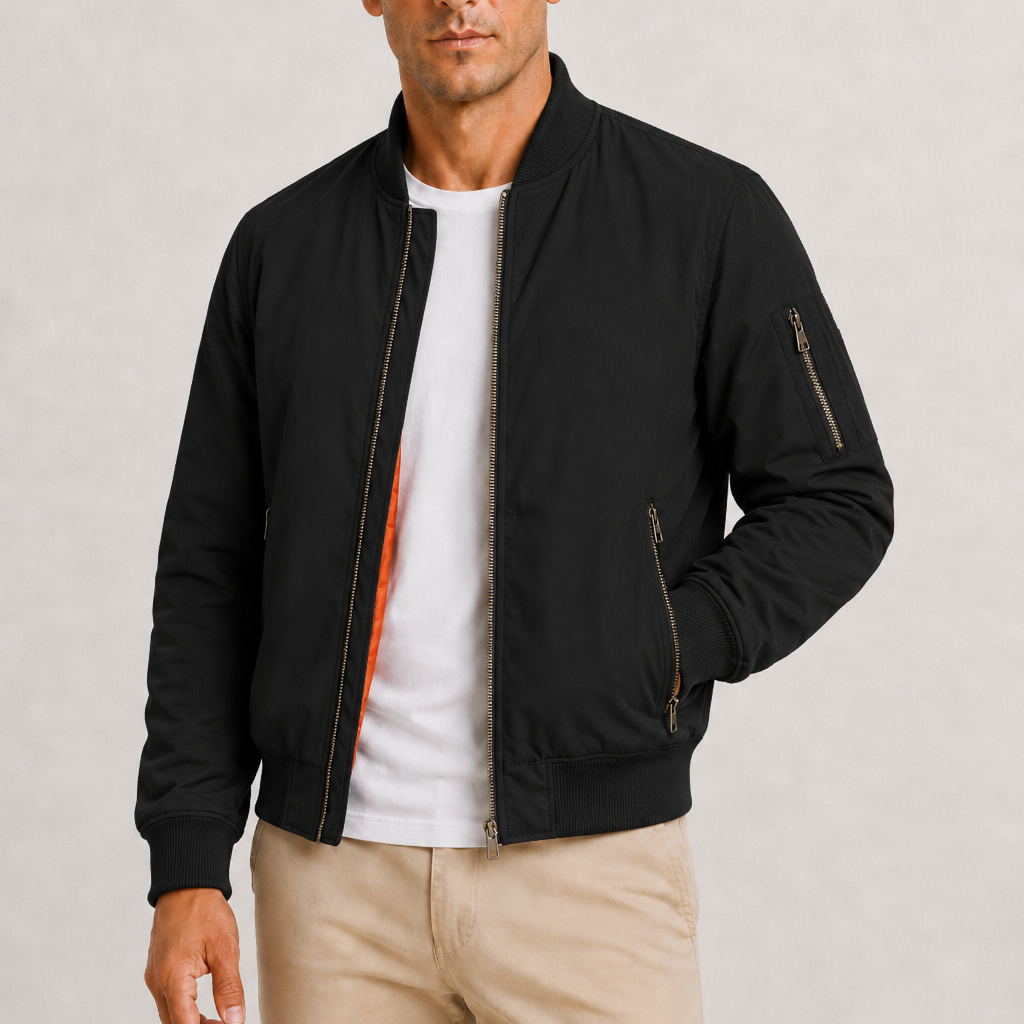 HARRINGTON OXFORD | MEN’S OVERSIZED BOMBER JACKET