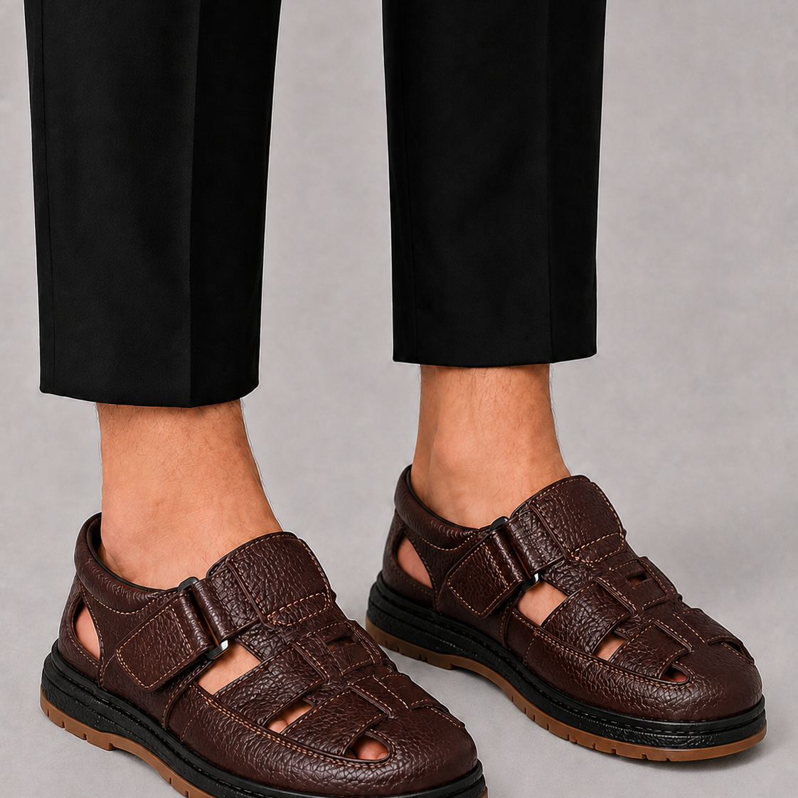 HARRINGTON OXFORD | MEN’S LEATHER SANDALS