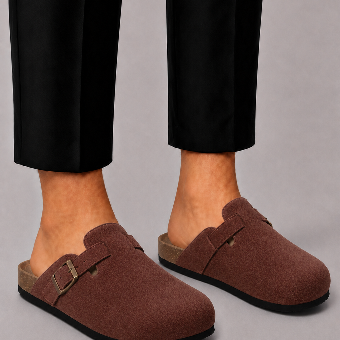 HARRINGTON OXFORD | MEN’S SUEDE CLOGS FOR MEN