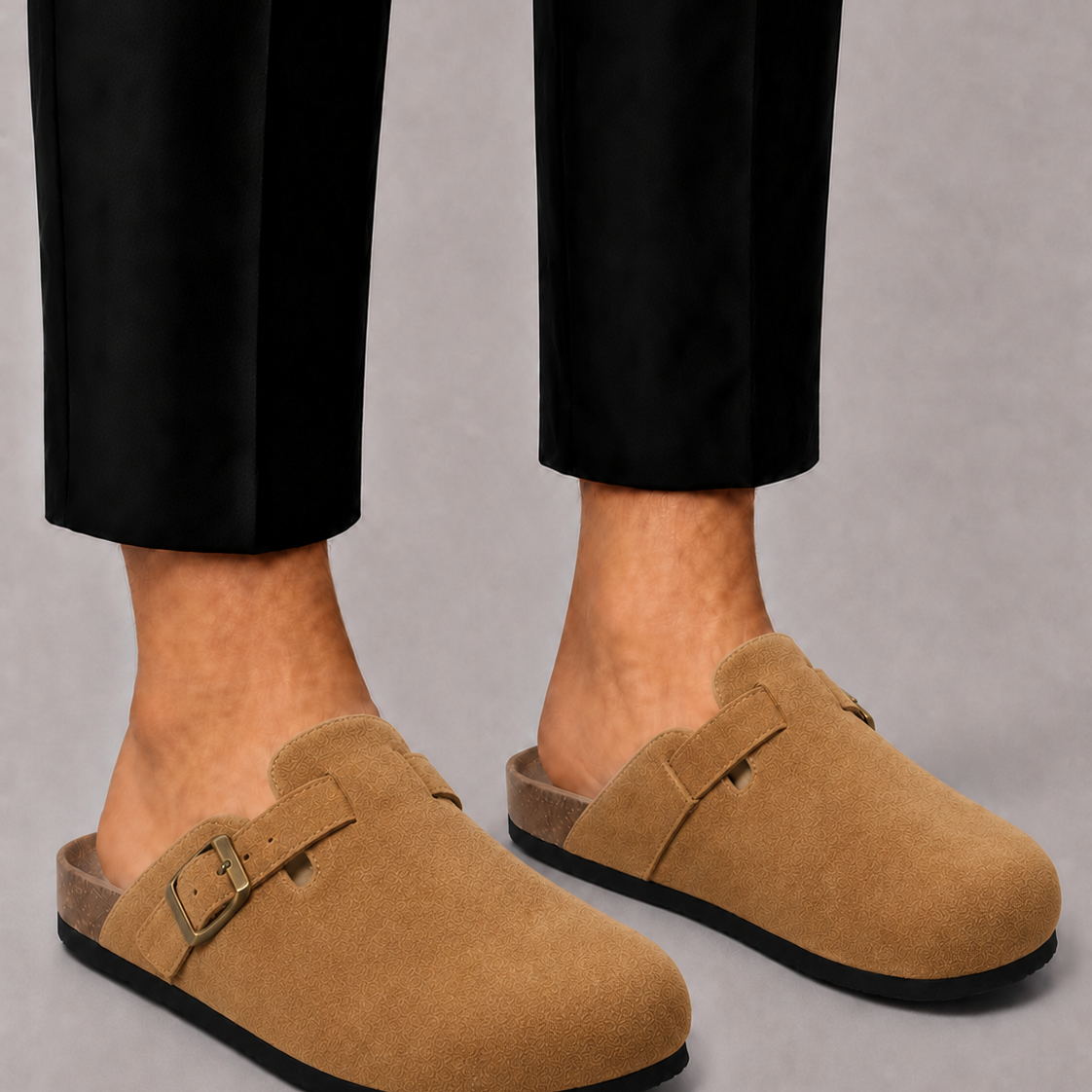 HARRINGTON OXFORD | MEN’S SUEDE CLOGS FOR MEN