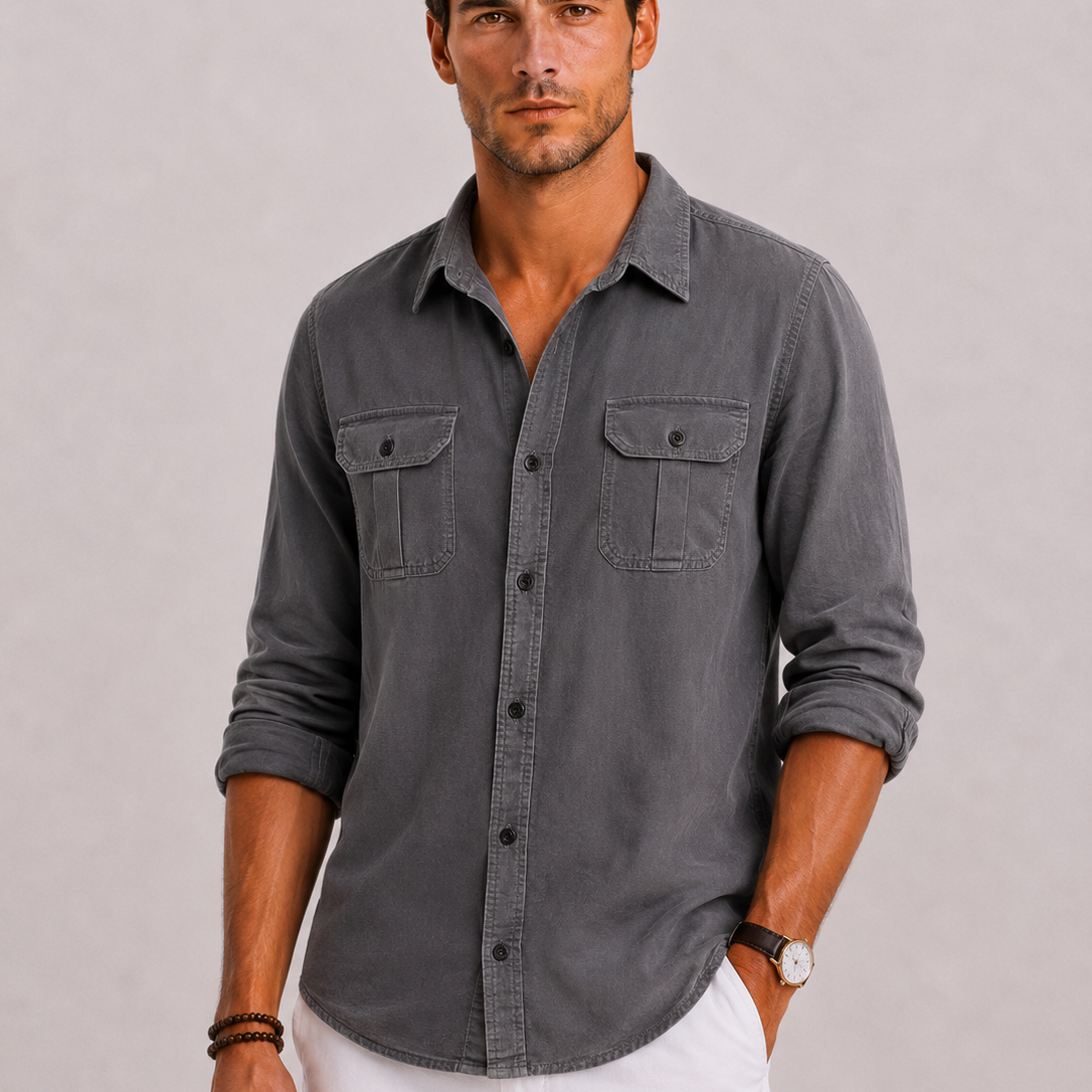 Harrington Oxford | Casual Shirt For Men