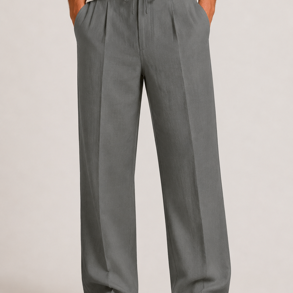 Harrington Oxford | Linen Trousers For Men