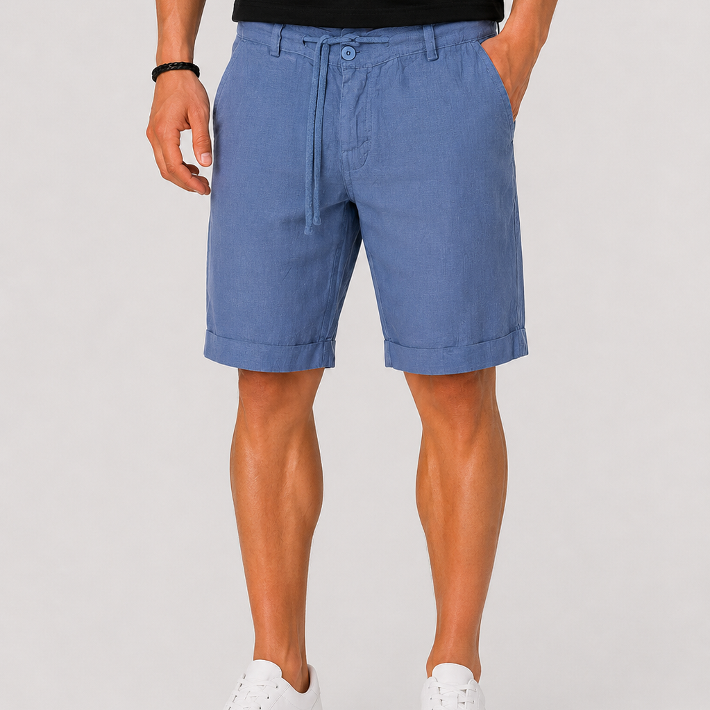 HARRINGTON OXFORD | LINEN SHORTS FOR MEN