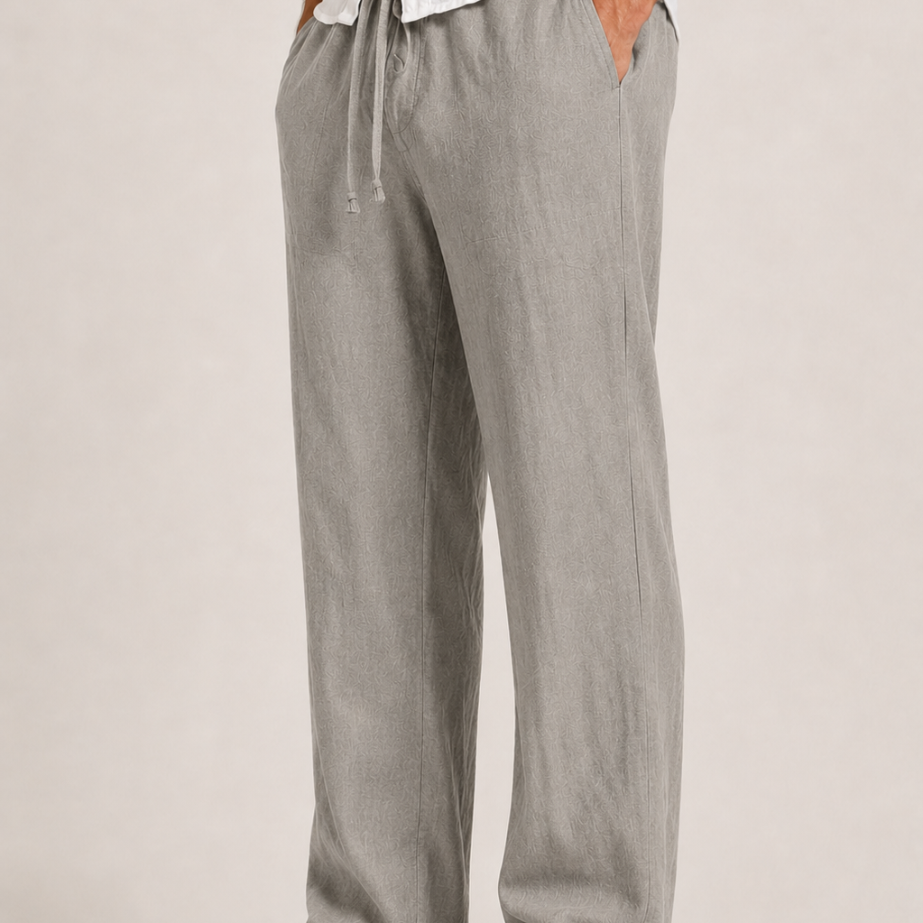 HARRINGTON OXFORD | LINEN TROUSERS FOR MEN