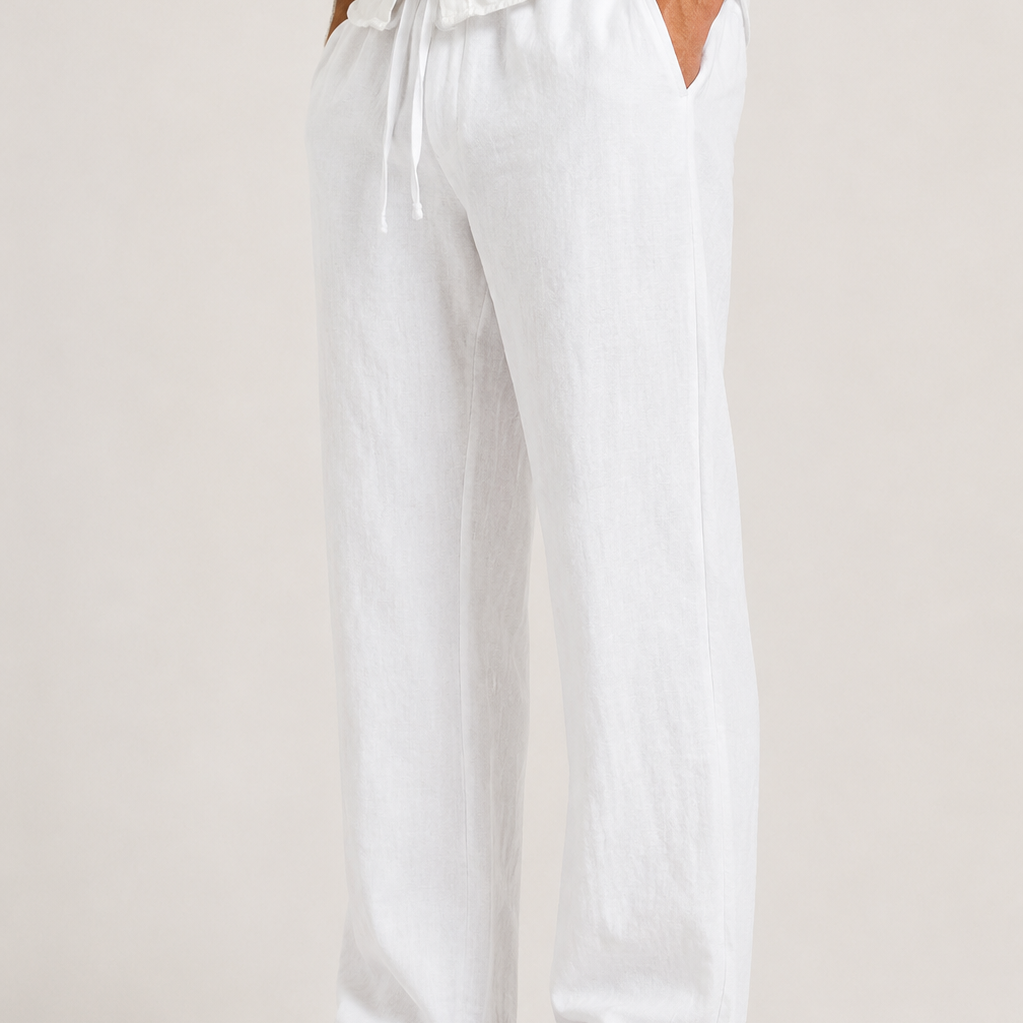 HARRINGTON OXFORD | LINEN TROUSERS FOR MEN
