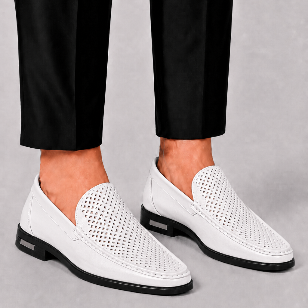 HARRINGTON OXFORD | SLIP-ON LEATHER LOAFERS FOR MEN