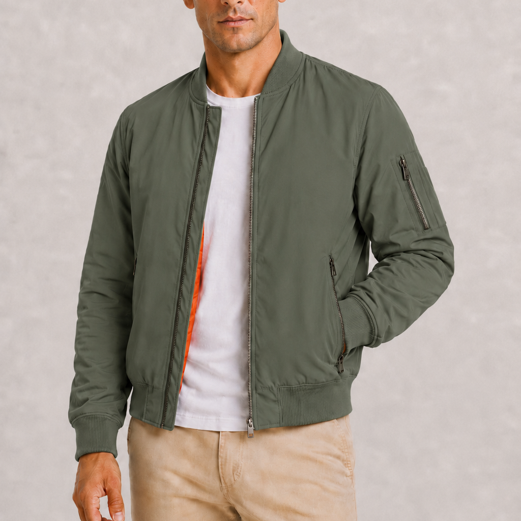 HARRINGTON OXFORD | MEN’S OVERSIZED BOMBER JACKET