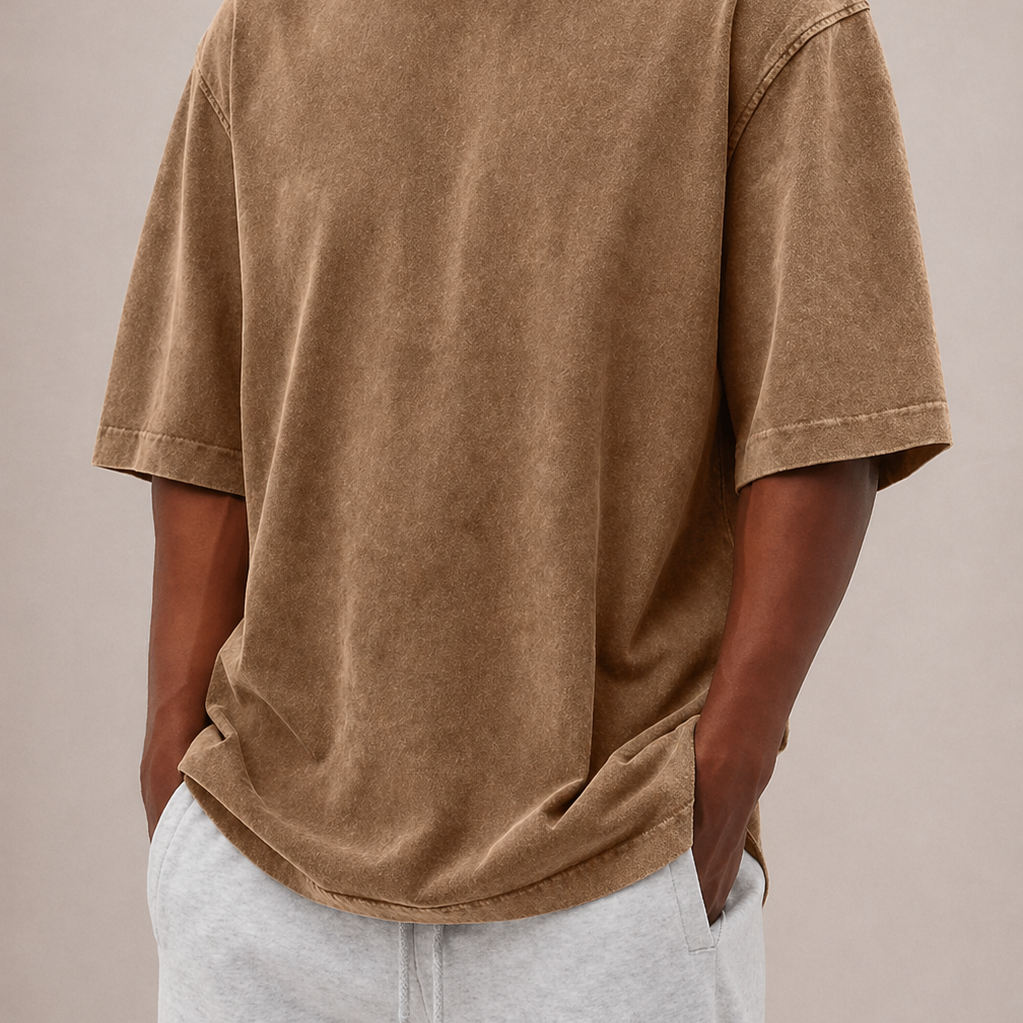 HARRINGTON OXFORD | WASHED T-SHIRT FOR MEN
