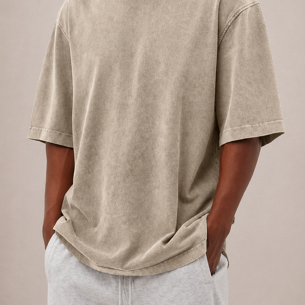 HARRINGTON OXFORD | WASHED T-SHIRT FOR MEN