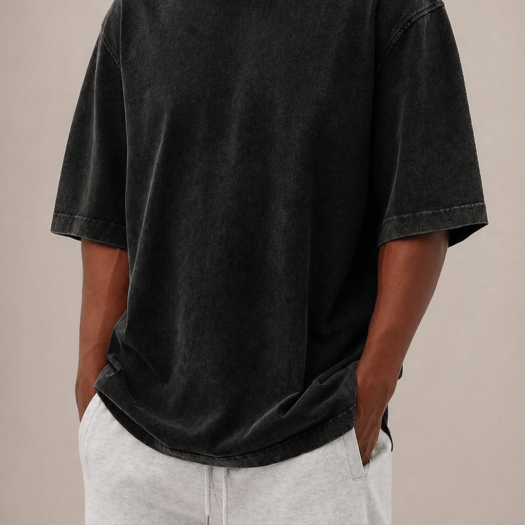 HARRINGTON OXFORD | WASHED T-SHIRT FOR MEN
