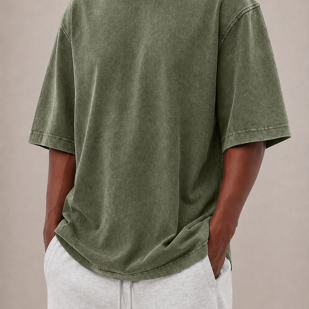 HARRINGTON OXFORD | WASHED T-SHIRT FOR MEN