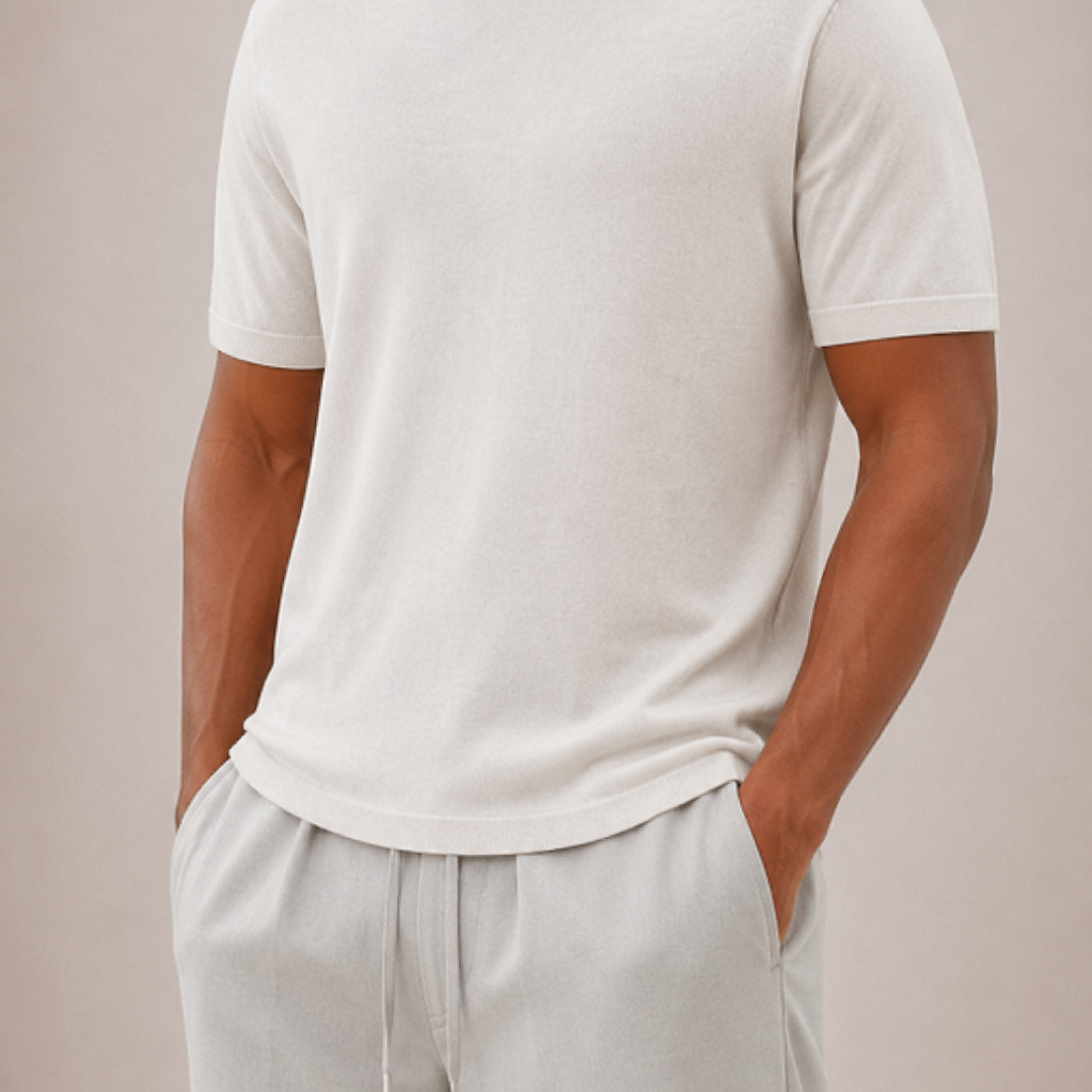 HARRINGTON OXFORD | TURTLENECK T-SHIRT FOR MEN