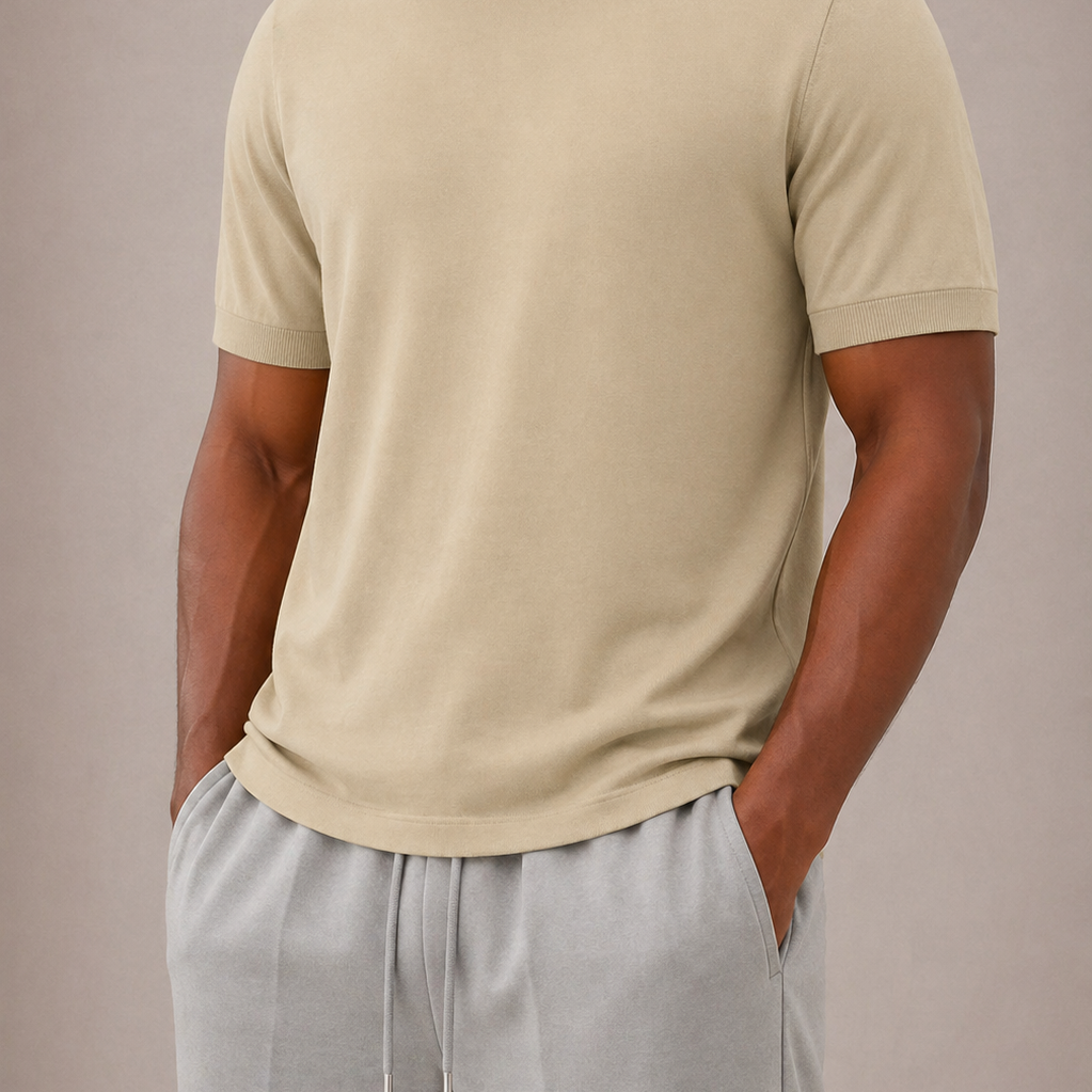HARRINGTON OXFORD | TURTLENECK T-SHIRT FOR MEN