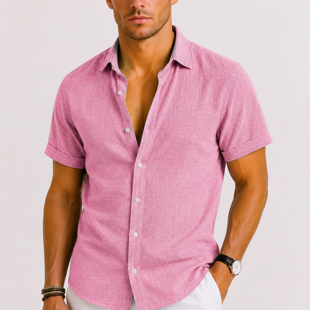 HARRINGTON OXFORD | LINEN SHIRT FOR MEN