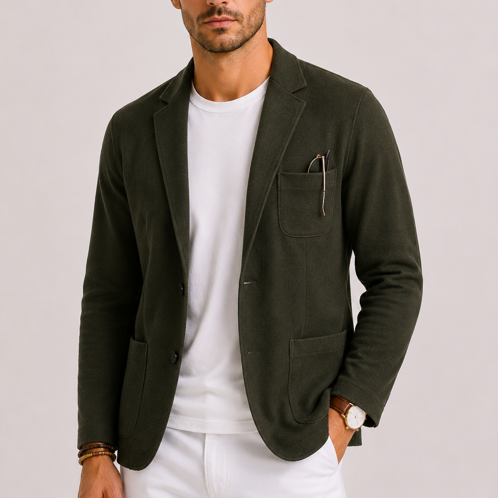 HARRINGTON OXFORD | MODERN SLIM-FIT BLAZER FOR MEN