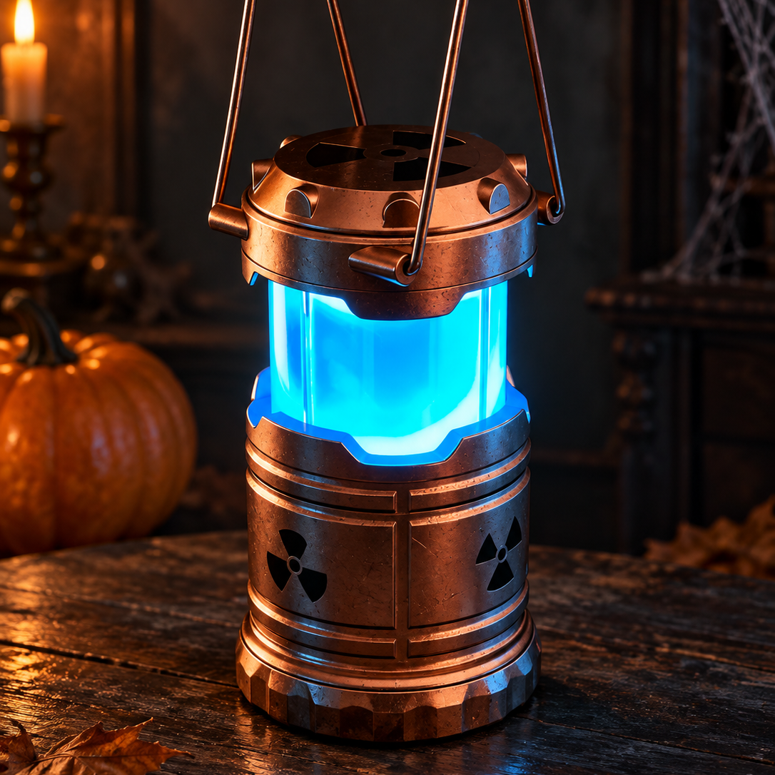 Halloween Radioactive Sci-Fi Lantern