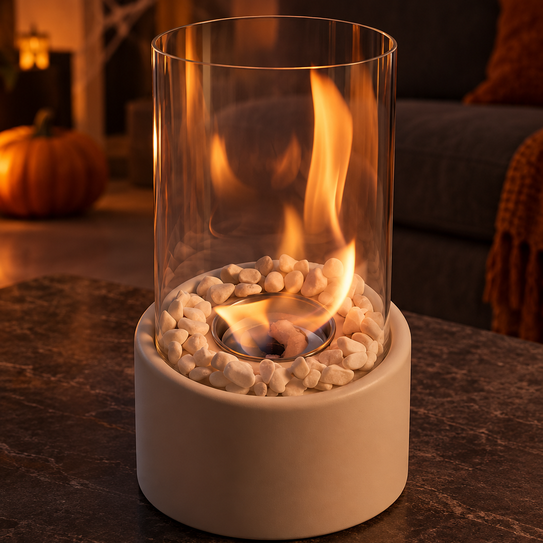 Halloween Decorative Glass Oil Lamp