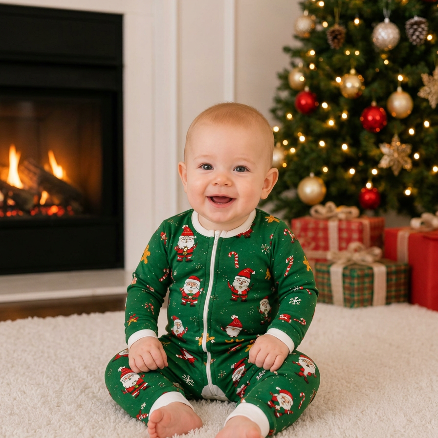 Gnome Matching Family Christmas Pyjama Set