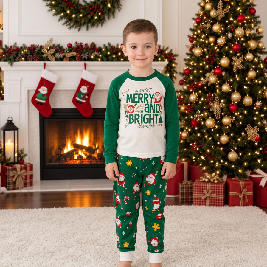 Gnome Matching Family Christmas Pyjama Set