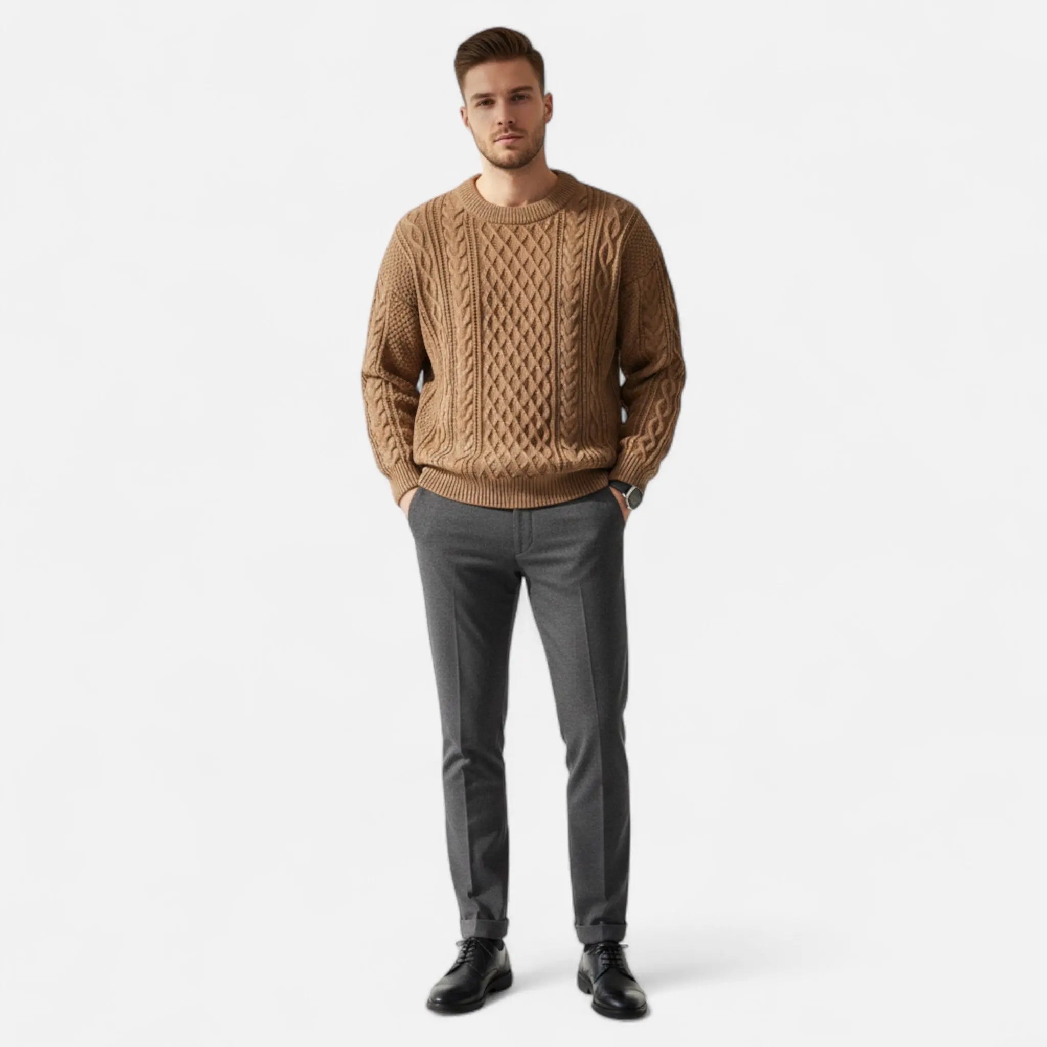 Harrington Oxford | Men’s Wool Sweater Harrington Oxford