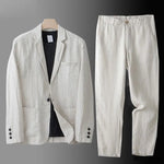 HARRINGTON OXFORD | LINEN BLEND SUIT FOR MEN Harrington Oxford