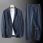 HARRINGTON OXFORD | LINEN BLEND SUIT FOR MEN Harrington Oxford