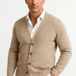 Harrington Oxford | Men's Cardigan Merino Wool V-Neck Classic Knitwear Harrington Oxford