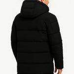 Harrington Oxford | Men's Waterproof Puffer Jacket Insulated Black Harrington Oxford