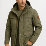 Harrington Oxford | Men's Insulated Waterproof Puffer Jacket for Outdoor Activities Harrington Oxford
