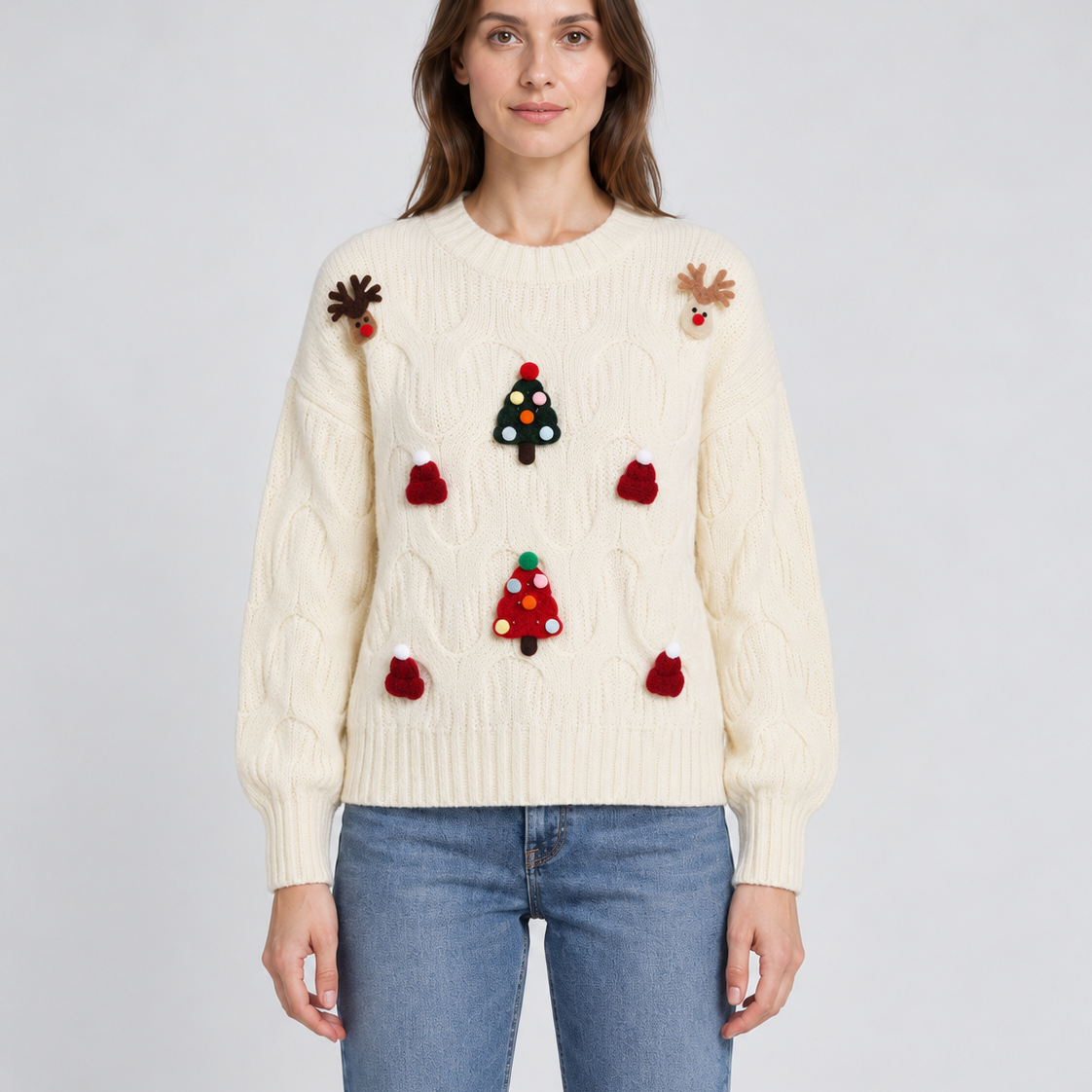 Xmas Figures Christmas Sweater