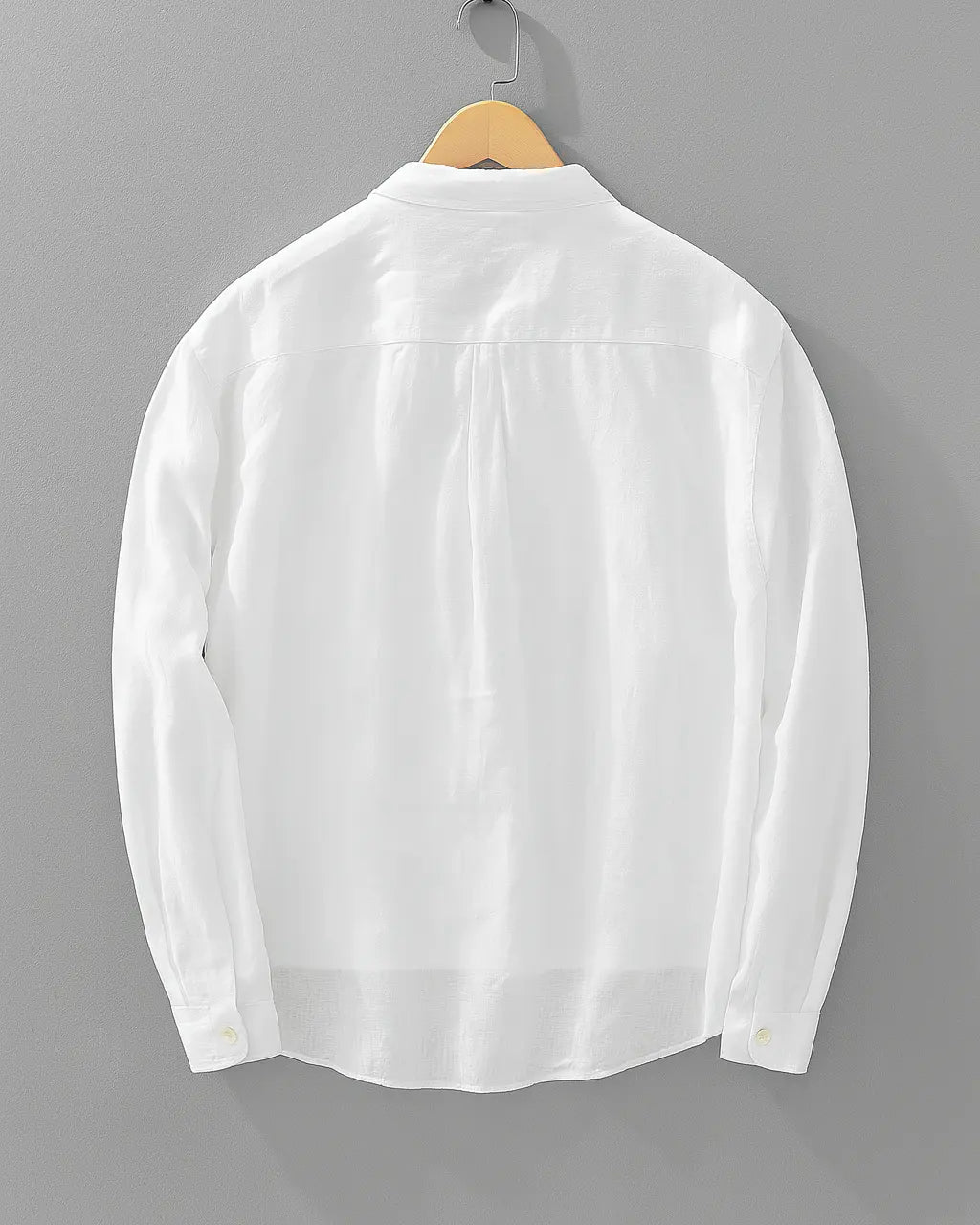 Harrington Oxford | Cotton-Linen Popover Shirt Harrington Oxford