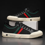 Harrington Oxford | Men’s Retro Stripe Minimalist Sneakers Harrington Oxford