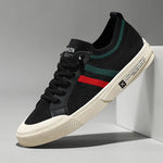 Harrington Oxford | Men’s Retro Stripe Minimalist Sneakers Harrington Oxford