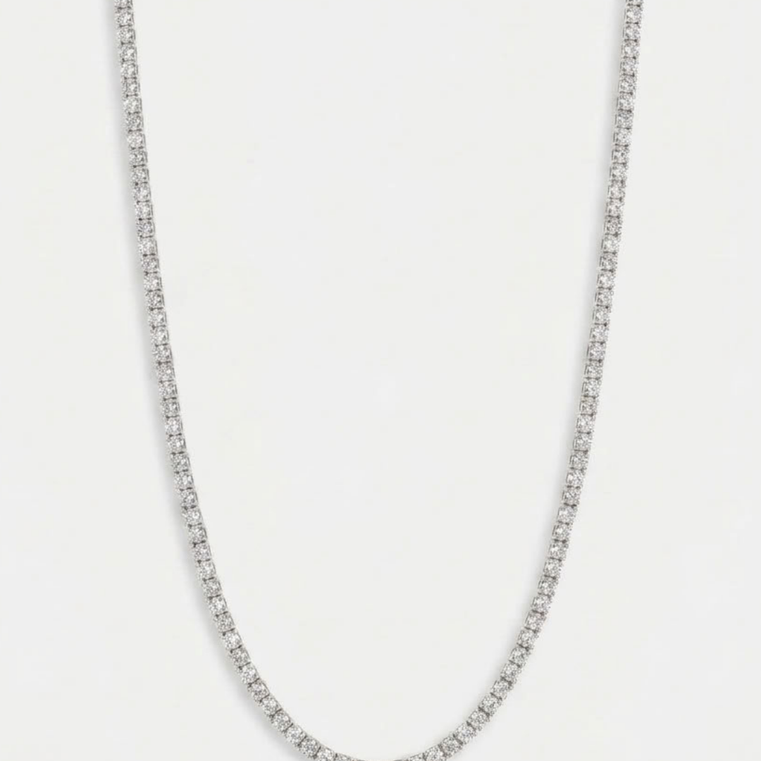 3mm Tennis Chain Necklace For Men