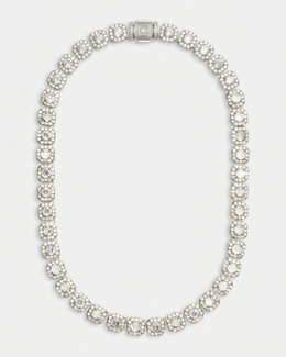 10mm Clustered Tennis Chain For Men