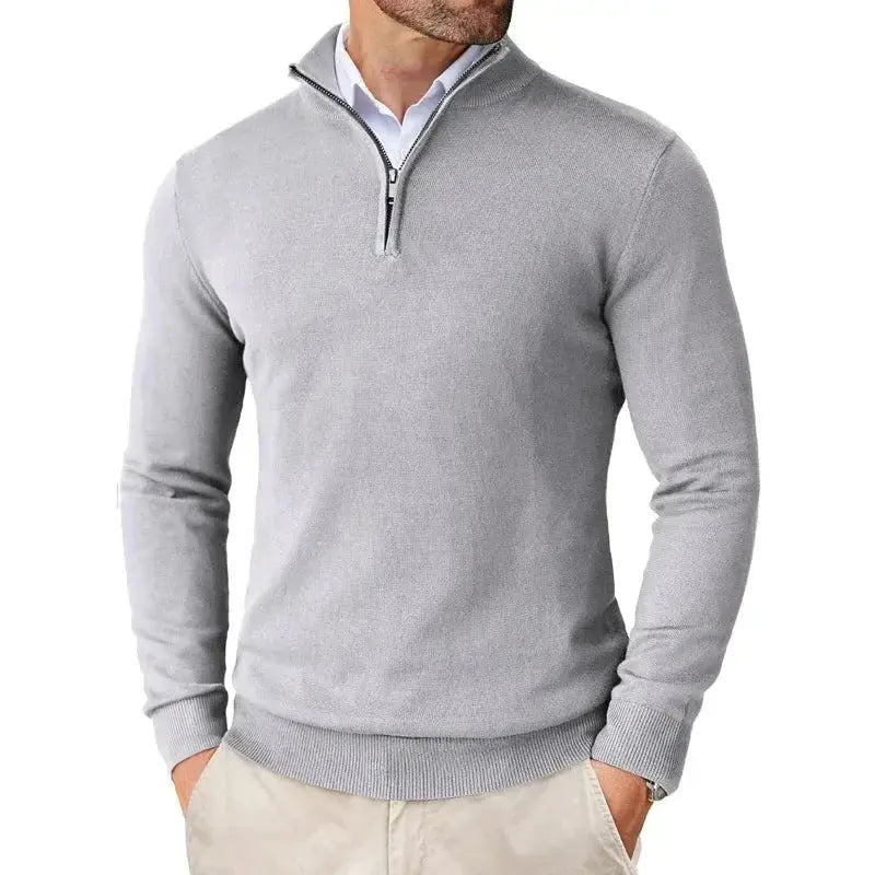 Harrington Oxford | Men's Classic Half-Zip Sweater Harrington Oxford
