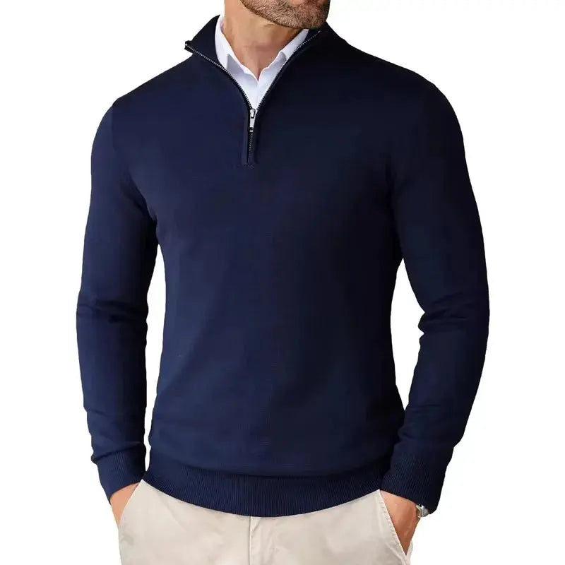 Harrington Oxford | Men's Classic Half-Zip Sweater Harrington Oxford