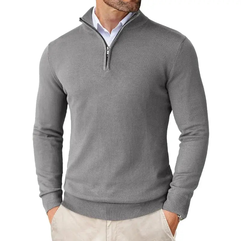 Harrington Oxford | Men's Classic Half-Zip Sweater Harrington Oxford