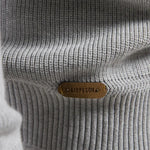 Men's Half Zip Jumper in Wool Blend – Classic Knitted Style Harrington Oxford