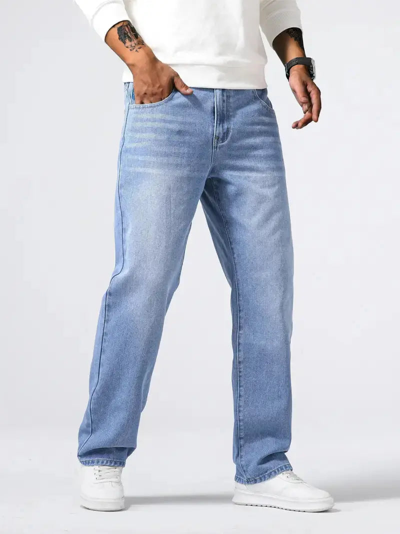 Harrington Oxford | Men's Jeans Stretch Soft Fabric Comfortable Fit Harrington Oxford