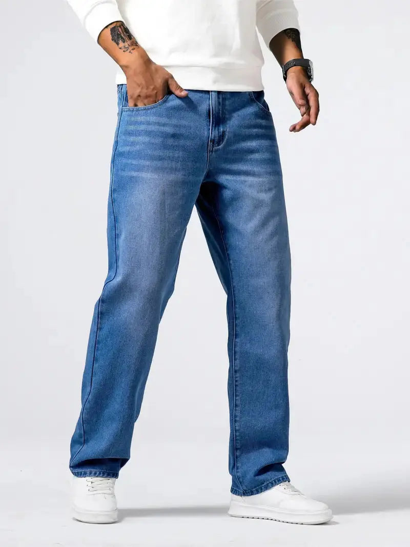 Harrington Oxford | Men's Jeans Stretch Soft Fabric Comfortable Fit Harrington Oxford