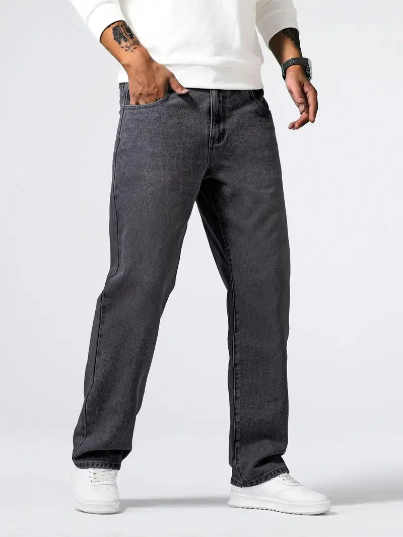 Harrington Oxford | Men's Jeans Stretch Soft Fabric Comfortable Fit Harrington Oxford