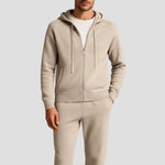 Harrington Oxford | Men's Loungewear Set Wool Zipped Hoodie Jogger Pants Harrington Oxford
