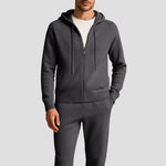 Harrington Oxford | Men's Loungewear Set Wool Zipped Hoodie Jogger Pants Harrington Oxford