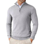 Harrington Oxford | Men's Slim Fit Quarter Zip Sweater Harrington Oxford