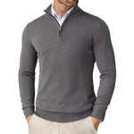 Harrington Oxford | Men's Slim Fit Quarter Zip Sweater Harrington Oxford