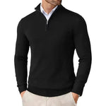 Harrington Oxford | Men's Slim Fit Quarter Zip Sweater Harrington Oxford