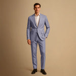Harrington Oxford | Men's Slim Fit Suit Lightweight Two Piece for Weddings and Formal Events Harrington Oxford
