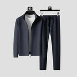 Harrington Oxford | Men's Tracksuit Set Stretch Lycra Slim Fit Casual Wear Harrington Oxford